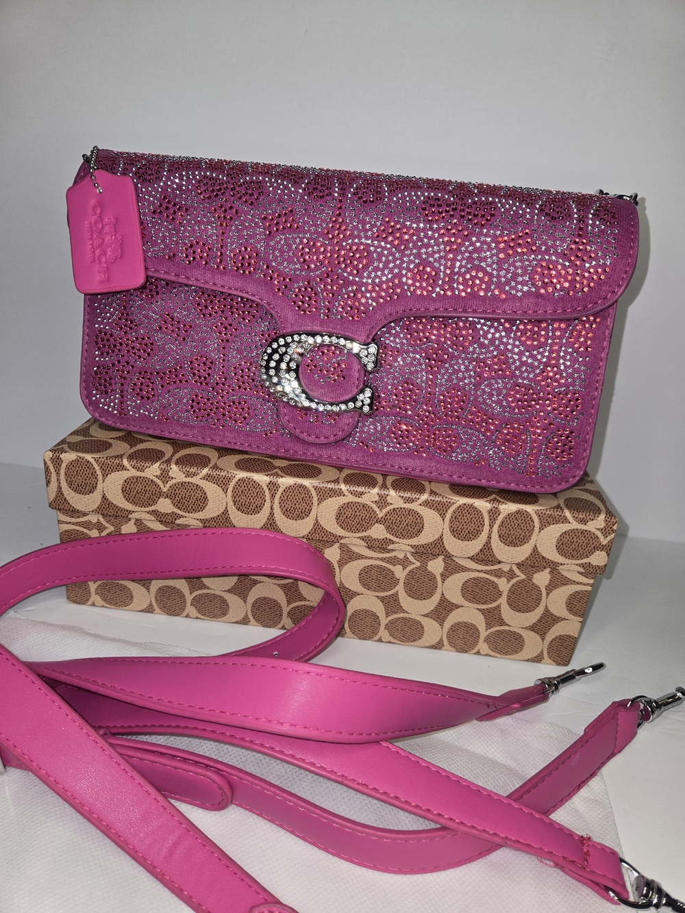 Shoulder Bag - Crystal - Picture 3 of 10